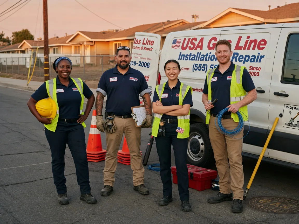 Gas Line Installation company in Quinter, KS